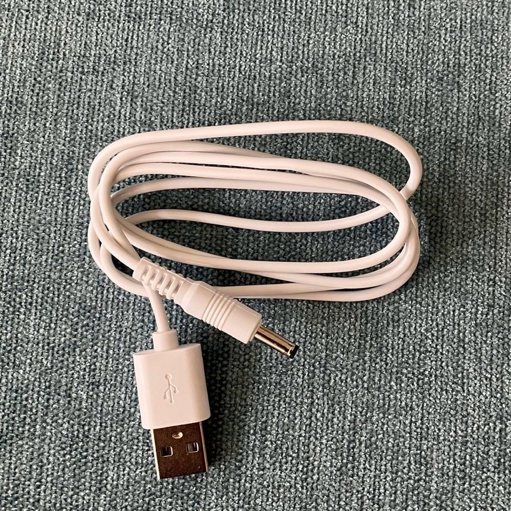 White Charging Cord
